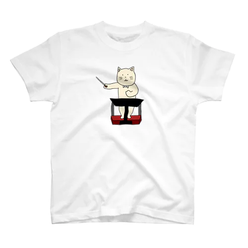 指揮者ねこ Regular Fit T-Shirt