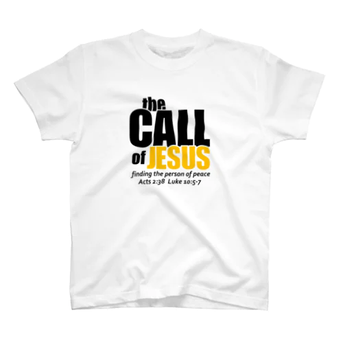 CALL OF JESUS 白 Regular Fit T-Shirt