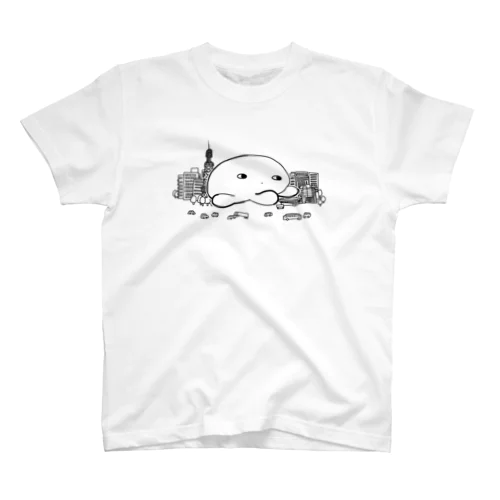 ウィンドウショッピングくらげ(昼・淡色用) スタンダードTシャツ