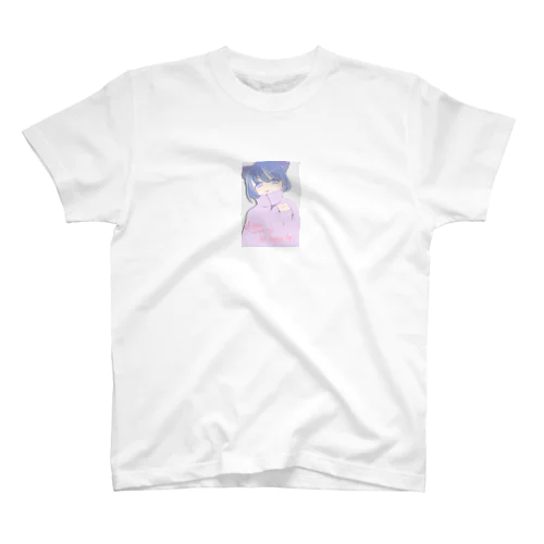 狼 女の子 ふわふわ Regular Fit T-Shirt