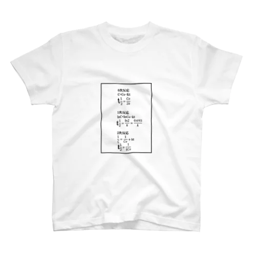 反応速度式 Regular Fit T-Shirt