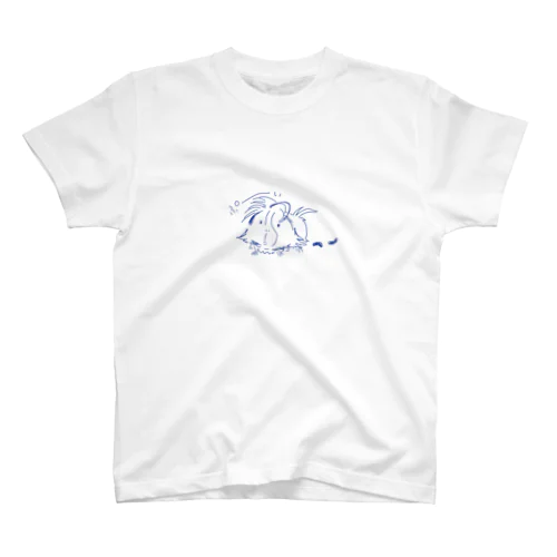 もさもさモルモットのぺろ Regular Fit T-Shirt