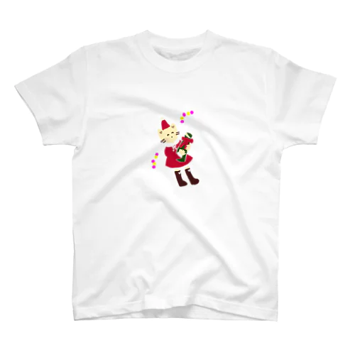 ニャンコサンタちゃん スタンダードTシャツ