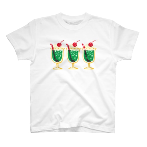 メロンクリームソーダ Regular Fit T-Shirt