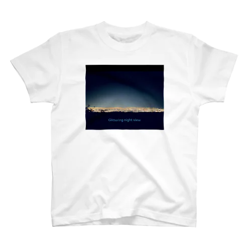 煌めく夜景 Regular Fit T-Shirt