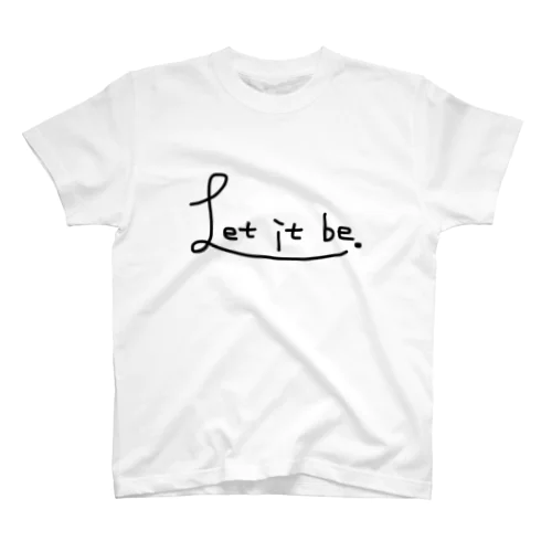 Let it be.グッズ スタンダードTシャツ