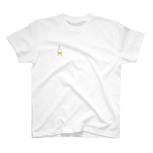 ボクサーパンツうさぎ黄 Regular Fit T-Shirt
