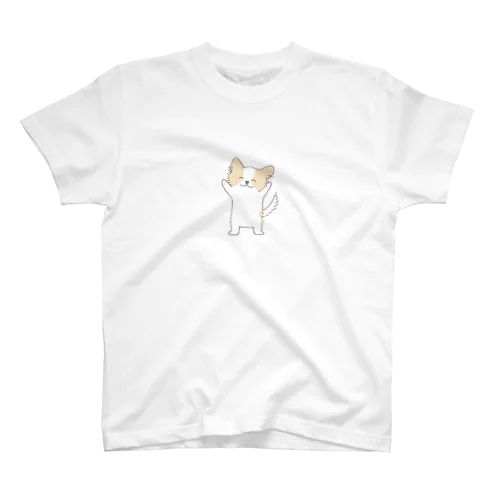 パピヨンのまいちゃん Regular Fit T-Shirt