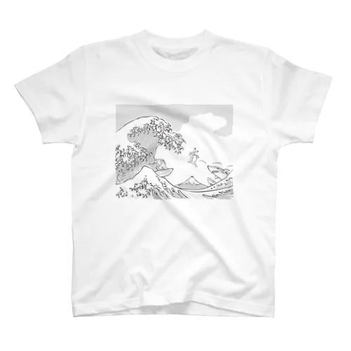 GIGA「冨嶽の白兎」 티셔츠