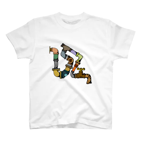水道管Ⅰcoll Regular Fit T-Shirt