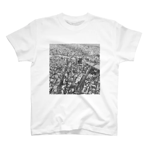 写真枠T/モノクロTOKYO Regular Fit T-Shirt