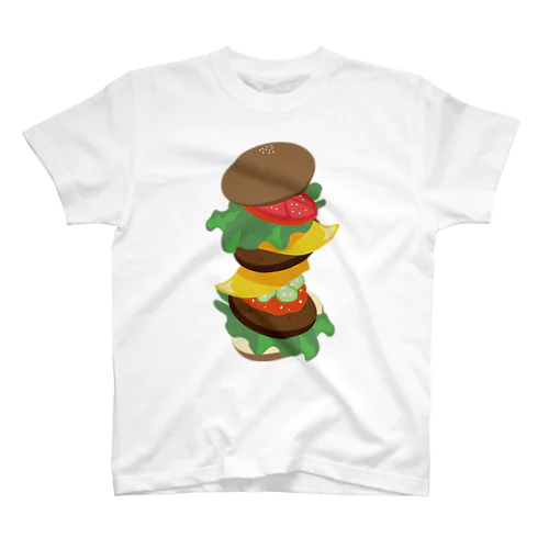 ダブルチーズバーガー スタンダードTシャツ