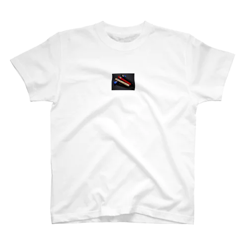 青色 Regular Fit T-Shirt