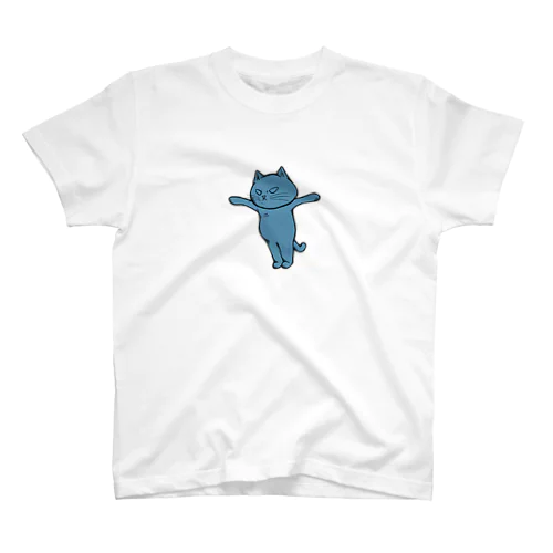 高飛び込み猫 DIVE  スタンダードTシャツ