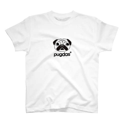 PUGDAS Tシャツ（フォーン） Regular Fit T-Shirt
