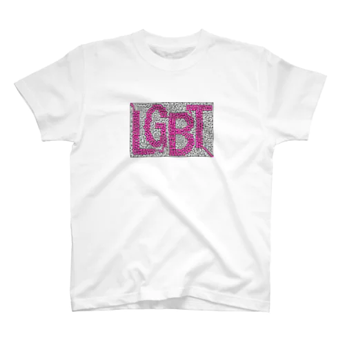 迷路でLGBT（ピンク） Regular Fit T-Shirt