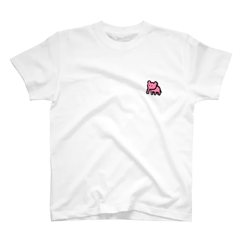 ピンクゾウ スタンダードTシャツ