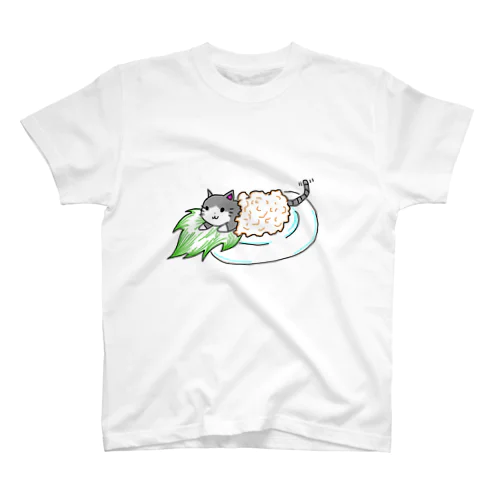 猫の天ぷら スタンダードTシャツ