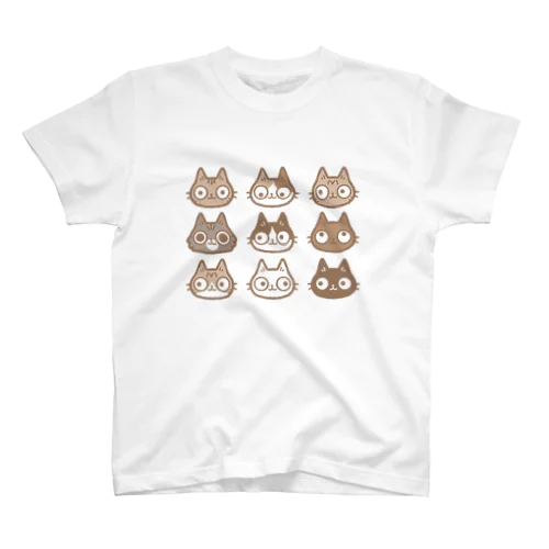 猫いっぱい スタンダードTシャツ