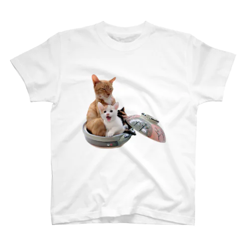 猫なべコトコト Regular Fit T-Shirt
