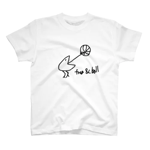 frog & basketball(バスケ) スタンダードTシャツ