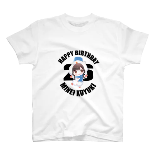 【公式】小雪生誕Tシャツ2022Ver スタンダードTシャツ