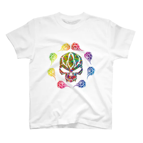 PAISLEY SKULL GRADATION スタンダードTシャツ