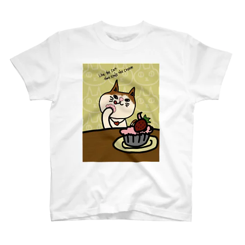 Like the Cat Got the Cream Regular Fit T-Shirt