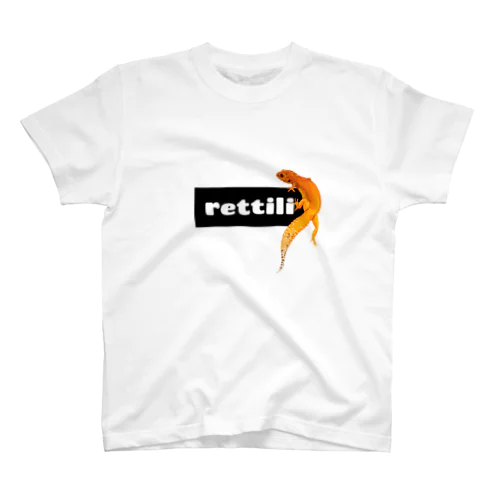 レオパードゲッコー【rettili】 Regular Fit T-Shirt