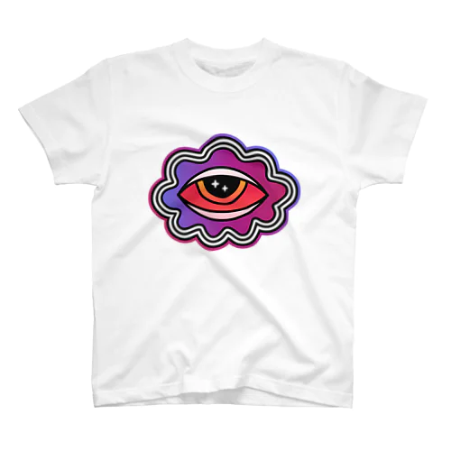 Psychedelic Eye （サイケデリックアイ）LSD アシッド ホフマン 幻覚 Regular Fit T-Shirt