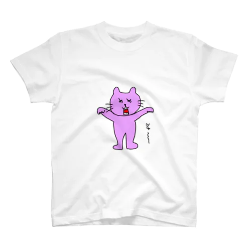 いかく　の　めめ猫 スタンダードTシャツ