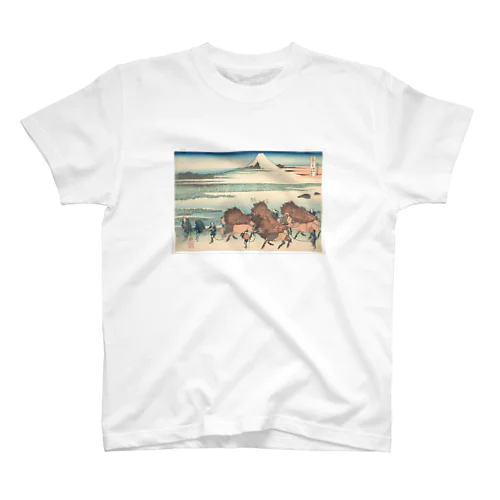 富獄三十六景・駿州大野新田 スタンダードTシャツ