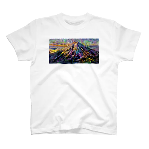 サイケデリック富士山 スタンダードTシャツ