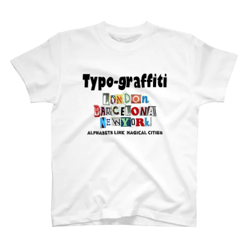 Typo Grsffiti Regular Fit T-Shirt