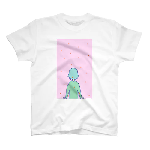 星落ち葉 ピンクver Regular Fit T-Shirt