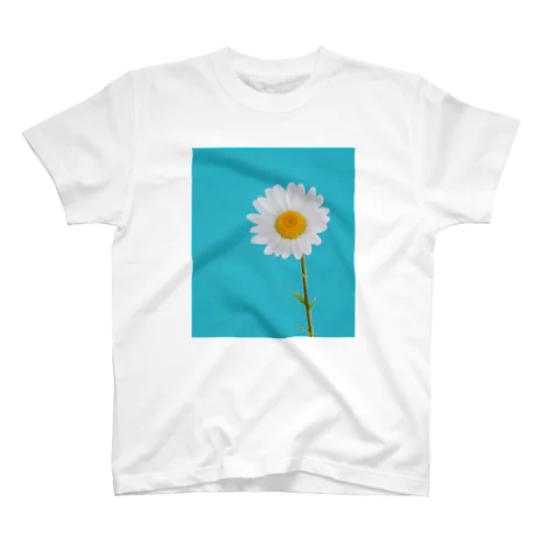 白い花 Regular Fit T-Shirt