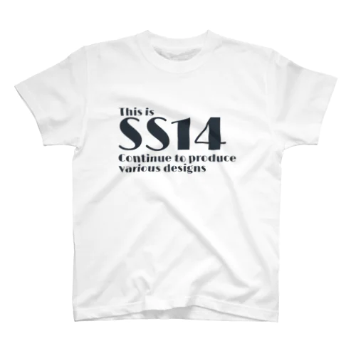 This is (SS14navy) スタンダードTシャツ
