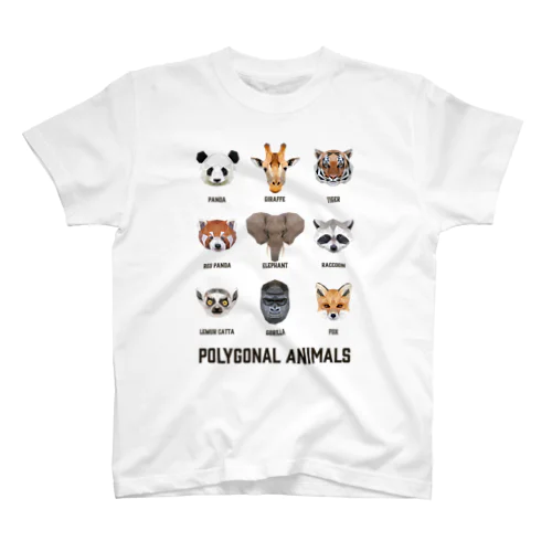 POLYGONAL ANIMALS スタンダードTシャツ