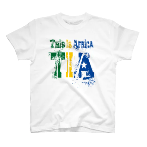 TIA (This is Africa) これがアフリカだぁ!! (カラー) Regular Fit T-Shirt