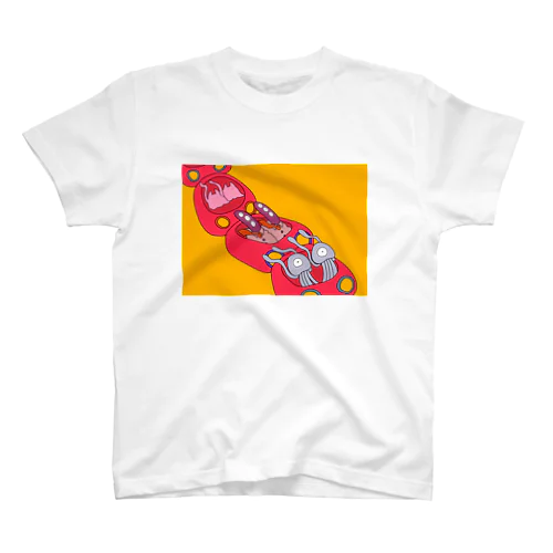 ジェットコースター(黄色) Regular Fit T-Shirt