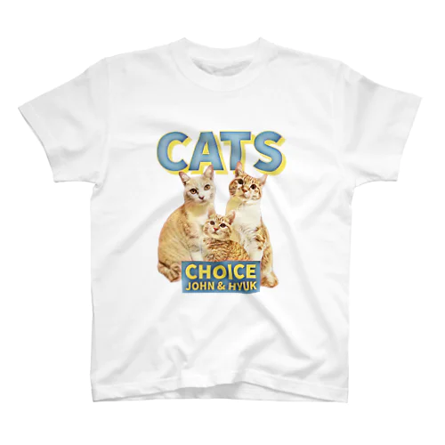 3cats スタンダードTシャツ