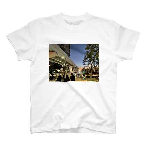都会の夕焼け Regular Fit T-Shirt