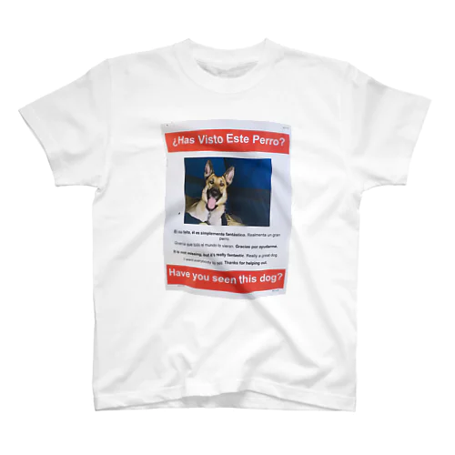 Missing dog スタンダードTシャツ