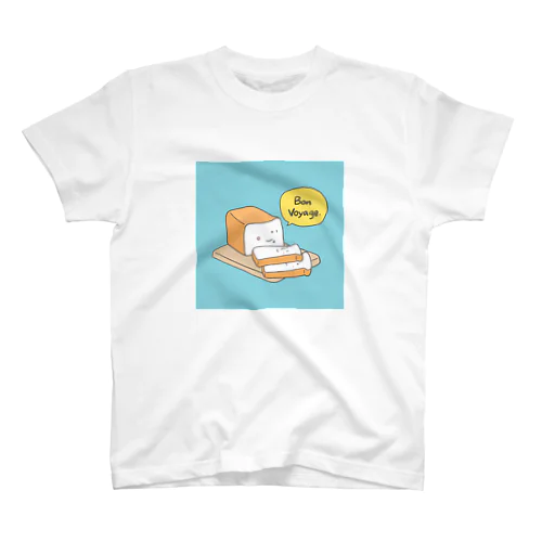 良い旅を！背景色あり スタンダードTシャツ