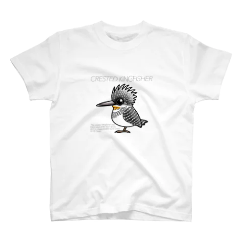 Crested Kingfisher スタンダードTシャツ