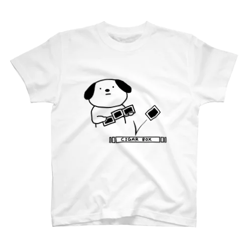 シガーボックス落としちゃった犬 Regular Fit T-Shirt