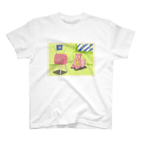 カウチポテトくまちゃん Regular Fit T-Shirt