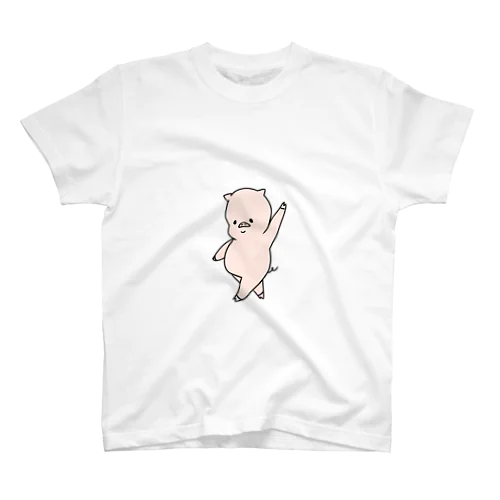 コブタちゃんハーイ スタンダードTシャツ