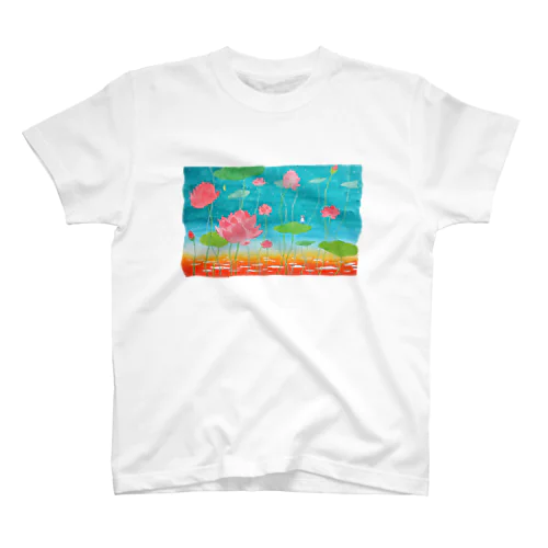 雲つきぬけて空めざす夢 スタンダードTシャツ