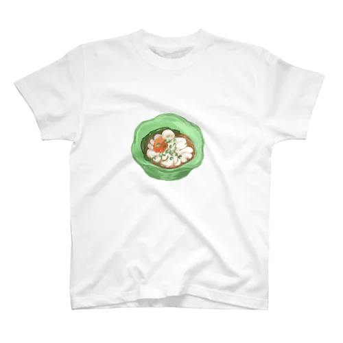 たちぽんぽんぽん　もじしろ Regular Fit T-Shirt